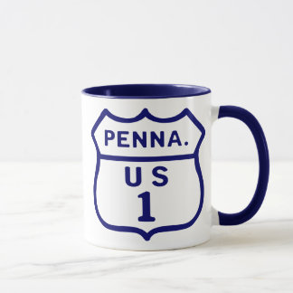 PA/US Highway Route 1 Tasse