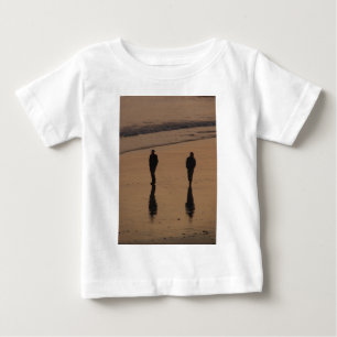Paar am Strand Baby T-shirt