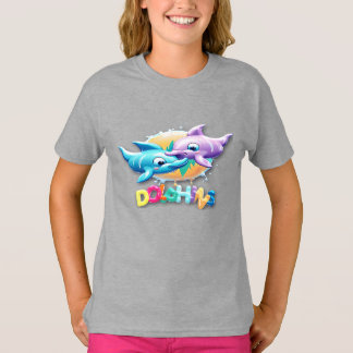 Paar Delfine T-Shirt