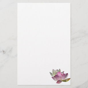 Paar der Lotus-Blume II Briefpapier