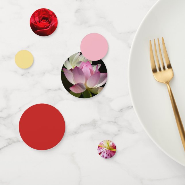 Paar der Lotus-Blume II Konfetti (Gruppe)