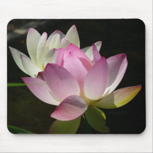 Paar der Lotus-Blume II Mousepad