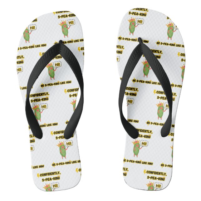 Paar Flip Flops (Fußbett)