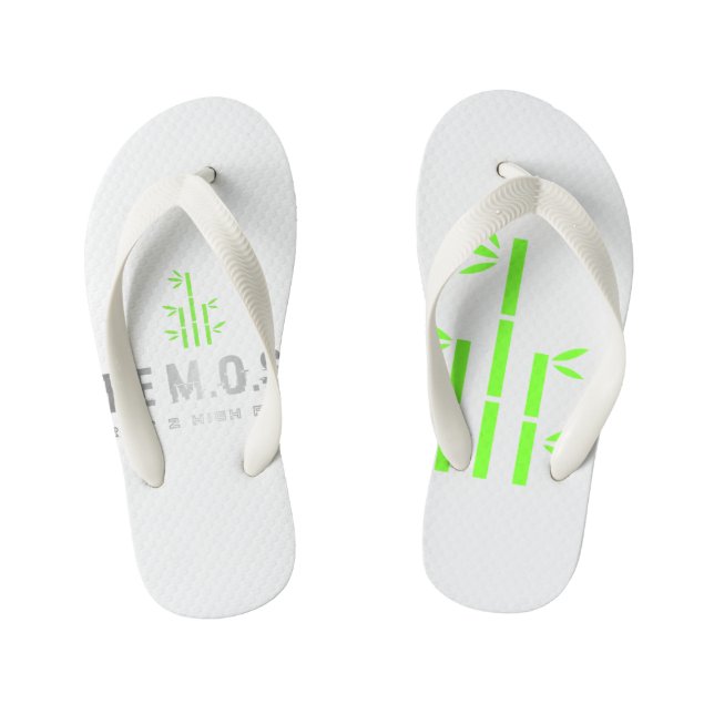 Paar Flip Flops (Fußbett)