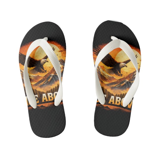 Paar Flip Flops (Fußbett)