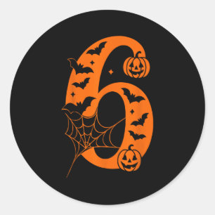 Paar Halloween-Kostüm für Frauen und Männer 6 7 Ri Runder Aufkleber
