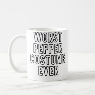 Paar-Halloween-Schlimmster-Pfeffer-aller-Zeiten Kaffeetasse
