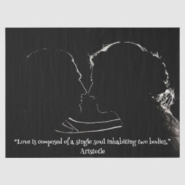 Paar in Liebe Gewebepapier Seidenpapier