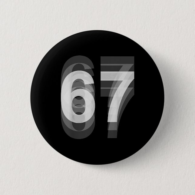 Paar Kostüm 67 Six Seven Meme Lustig _1  Button (Vorderseite)