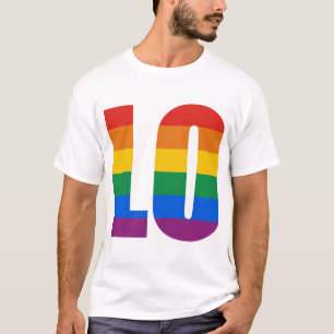 PAAR-LIEBE-BUCHSTABEN - LO T-Shirt