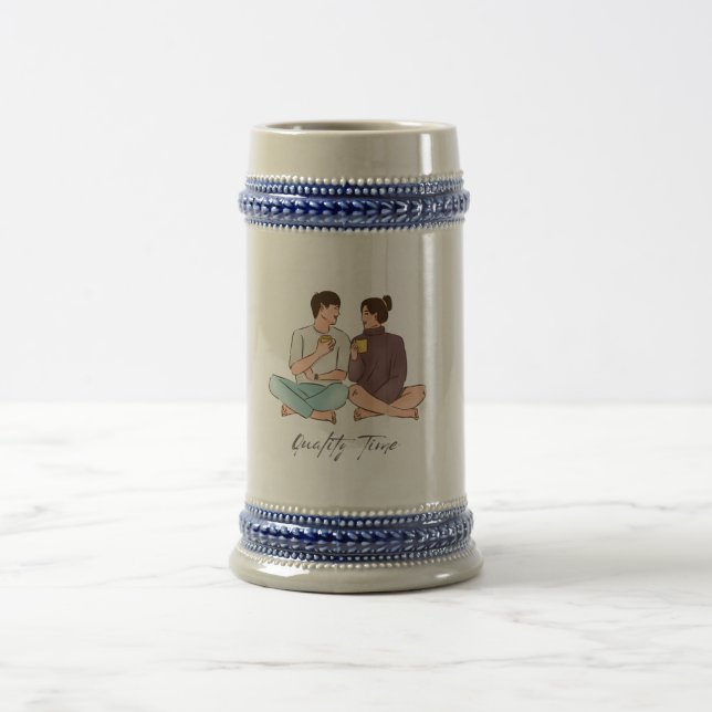 Paar-Liebestasse Bierglas (Mittel)