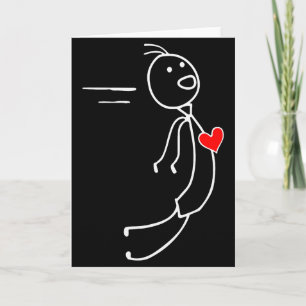 Paar Magnet Herz passend Valentinstag _1 Karte