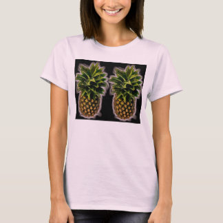 Paar Perky-Ananas T-Shirt