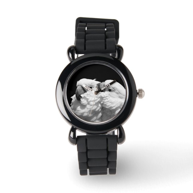 Paar Schirmkakados Armbanduhr (Vorderseite)