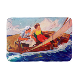 Paar-Segeln durch R.J. Cavaliere Badematte