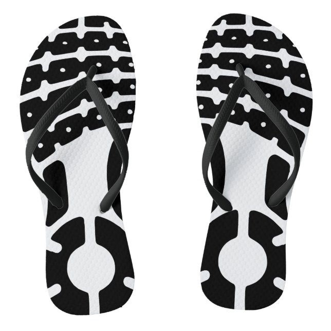 Paar sportlicher Shoesprint Flip Flops (Fußbett)