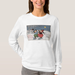 Paar-Tanzen im Mondschein T-Shirt