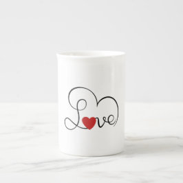 Paar-Tasse Prozellantasse