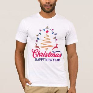 Paar Weihnachts-T-Shirt – Passendes Weihnachtsbaum T-Shirt