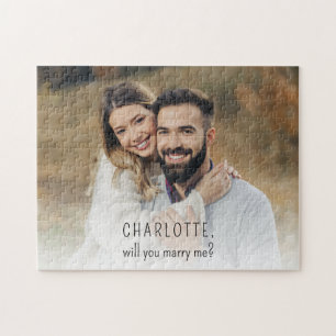 Paare 1 Foto Willst du mich heiraten Puzzle