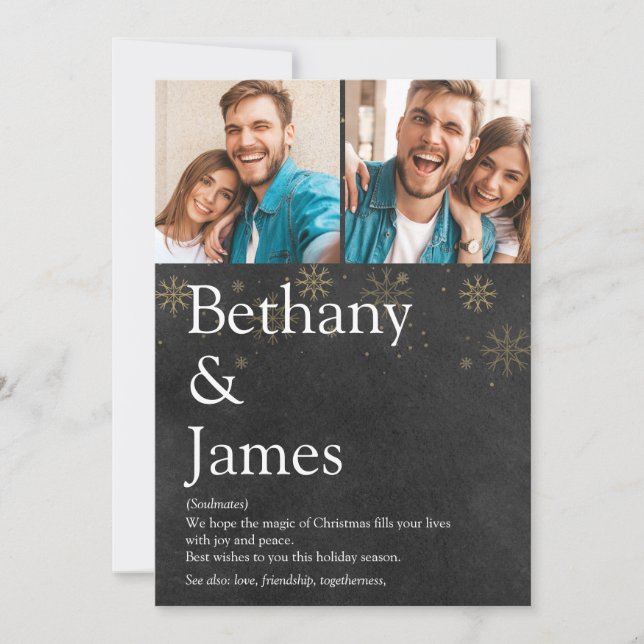 Paare Definition 2 Foto Weihnachten Halbpension (Vorderseite)