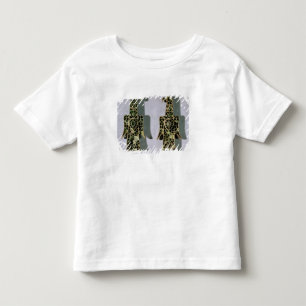Paare der Eagle-Förmigen Broschen (Metall und Kleinkind T-shirt