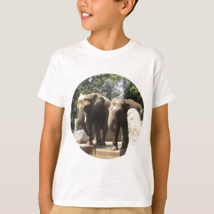 Paare des Sweatshirts des Elefant-Kindes