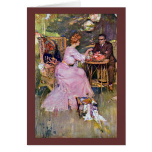 Paare, die Al-Fresko speisen