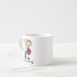 Paare erwarten wir T - Shirts und Geschenke Espressotasse
