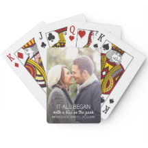 Paare Foto, wo alles begann Personalisiert
