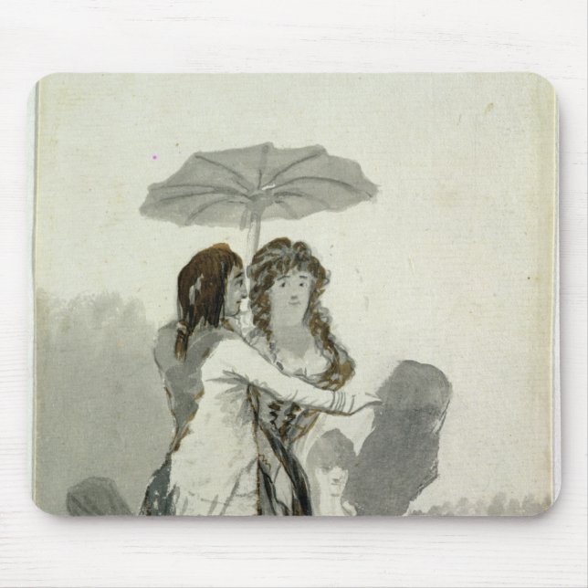Paare Francisco Jose de Goya y Lucientes | mit a Mousepad (Vorne)