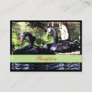 Paare für Black Swans Enclosure Card Begleitkarte