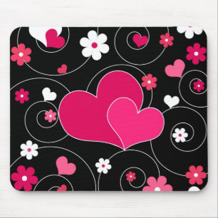 Paare Herzen Mousepad