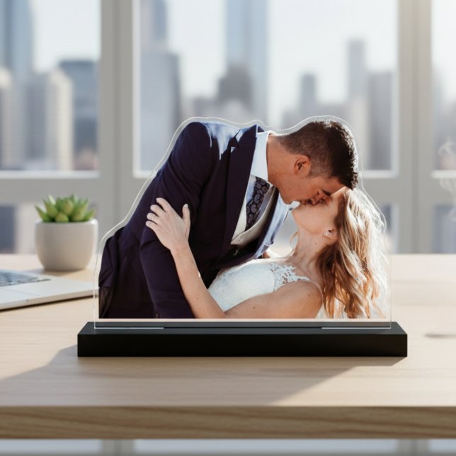 Paare Hochzeit Foto Cutout Skulptur Freistehende Fotoskulptur (Couples Wedding Photo Cutout Sculpture)