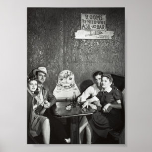 Paare in Juke Joint, 1939 Poster