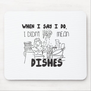 Paare Joke Funny Wedding Groom Spaß Bride Premi Mousepad