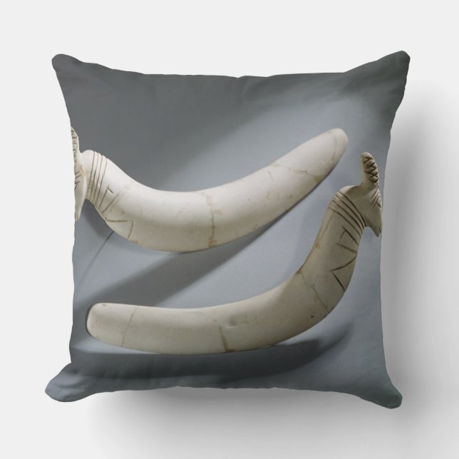 Paare Kastagnetten, Thinite Zeitraum (Hippopotamus Kissen (Vorderseite)