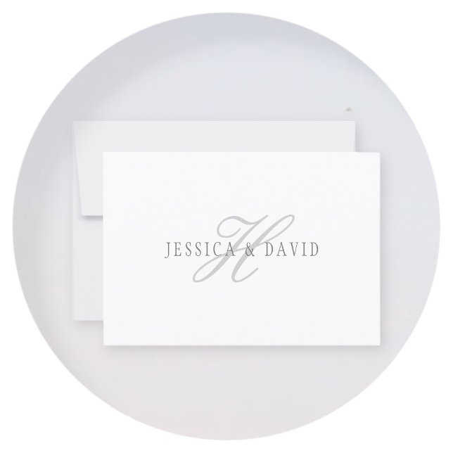 Paare Name & Name Monogram (Von Creator hochgeladen)