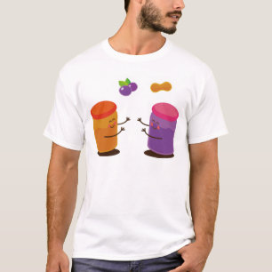Paare niedliches PBJ T-Shirt