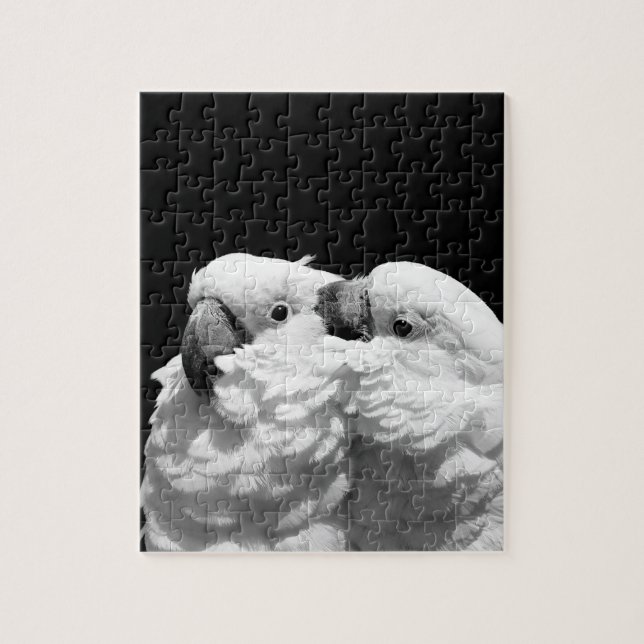 Paare Regenschirm Cockatoos Puzzle (Vertikal)