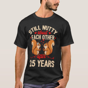 Paare seit 25 Jahren verheiratet Lustige 25. Hochz T-Shirt