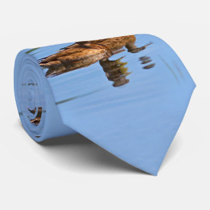 Paare Stockenten-Enten Krawatte