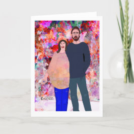 Paare unterstützen LeeMarie's kreatives Design Karte