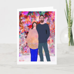 Paare unterstützen LeeMarie's kreatives Design Karte