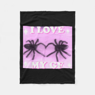 Paare Valentinstag Ich liebe meinen Freund Freund  Fleecedecke