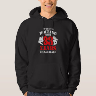 Paare Verheiratet 33 Jahre - Funny 33. Wedding Ann Hoodie