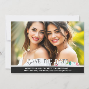 Paare Verlobung lgbtq Ankündigung lesbisch