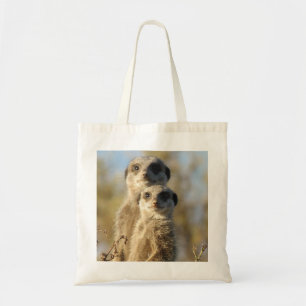 Paare von Meerkats Tragetasche