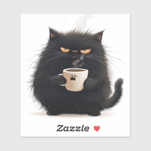 Paare von meinem Kaffeeaufkleber Aufkleber (Blatt)