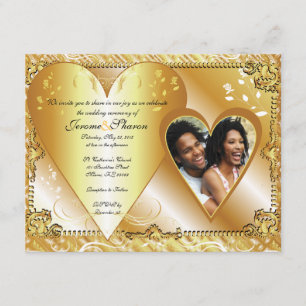 Paare, WeddingInvitTemplatePhoto5 u., wir invit… Einladung